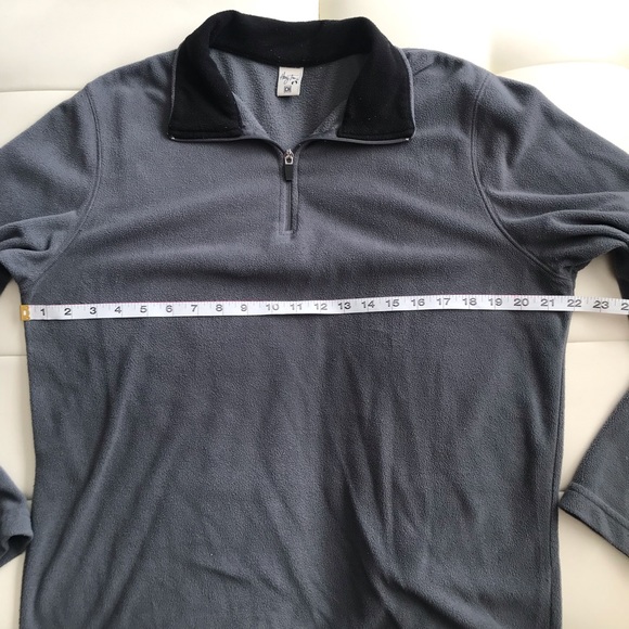 Hang Ten Women’s Fleece Pullover Jacket Gray Sz S - Picture 6 of 8